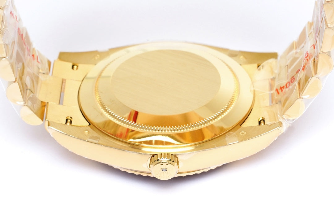 Yellow Gold Stick Dial 40MM Watch