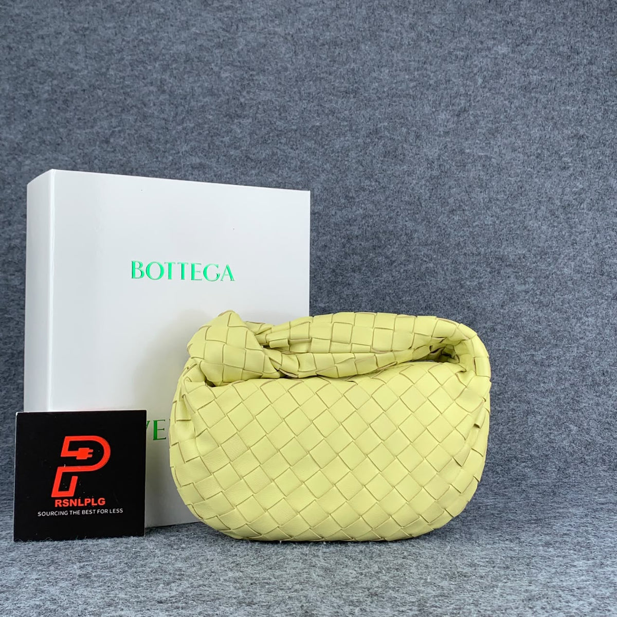 Bottega Veneta Mini Jodie 'Lime'