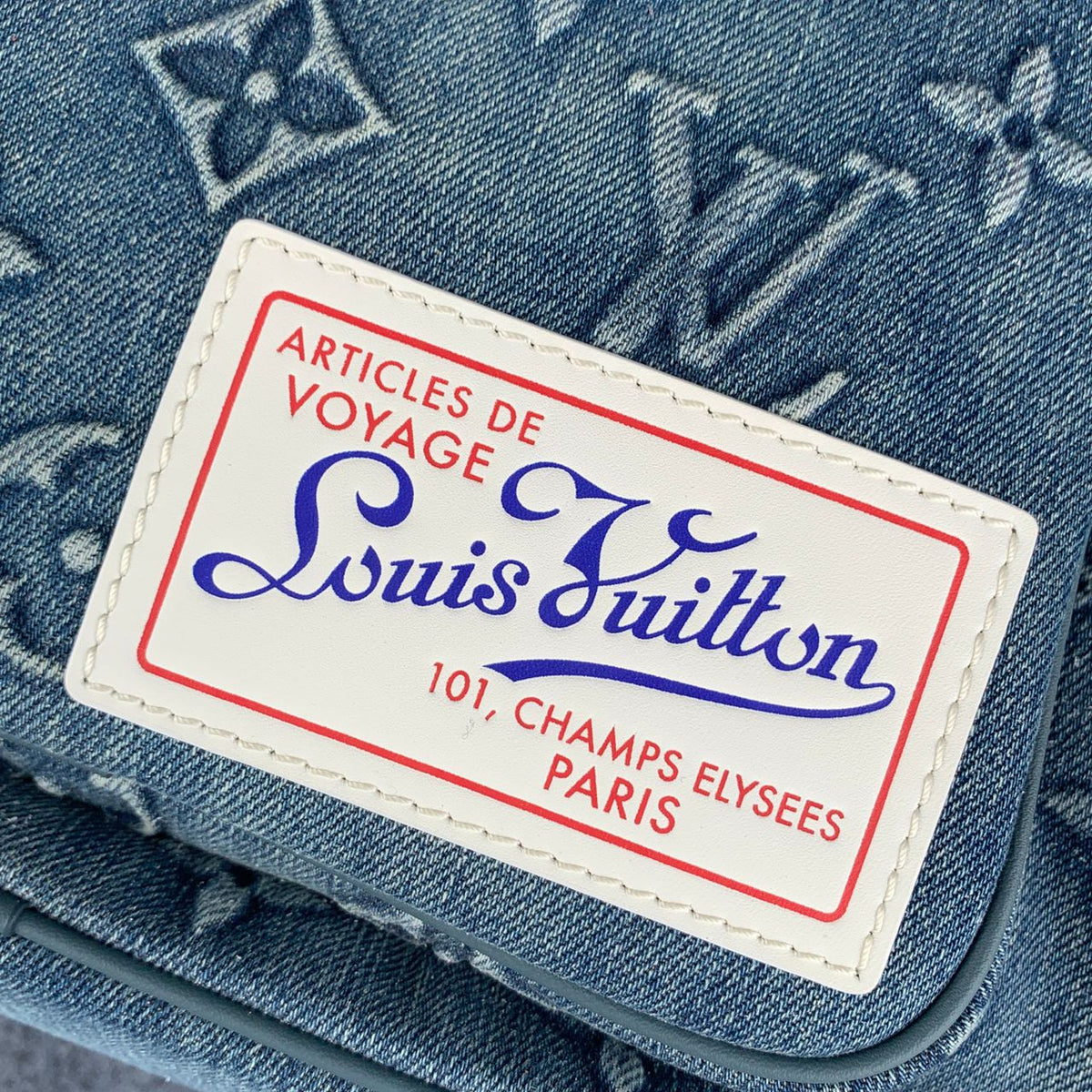 LV BACKPACK DENIM JACQUARD ‘BLUE’
