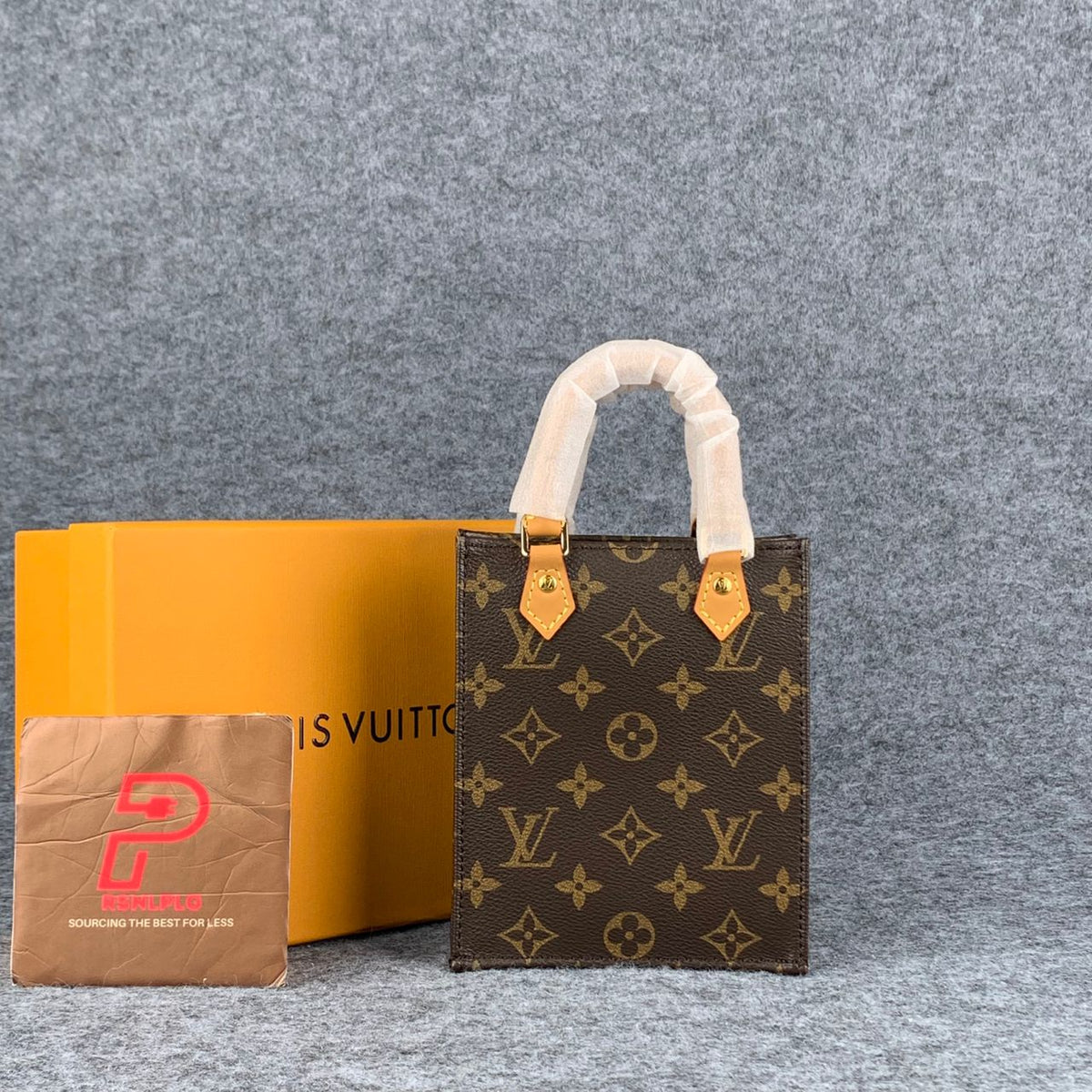 LV PETIT SAC PLAT BROWN