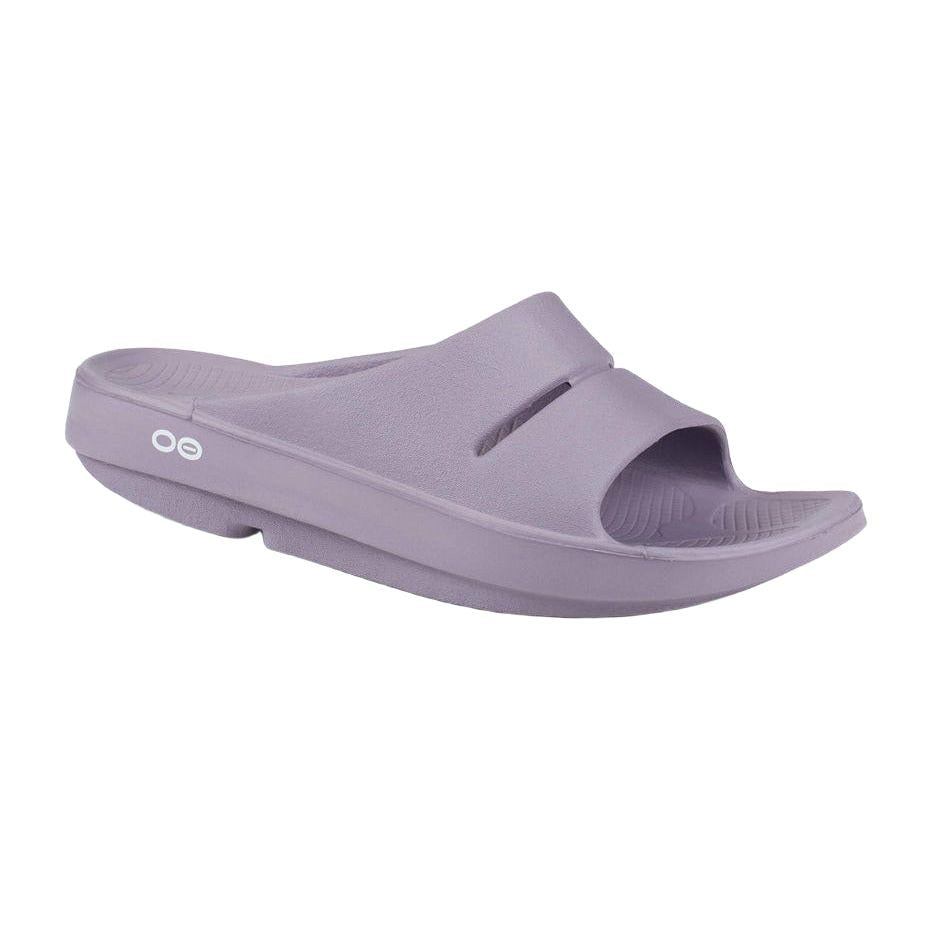 OOFOS Unisex Ooahh Slide Sandals in Mauve