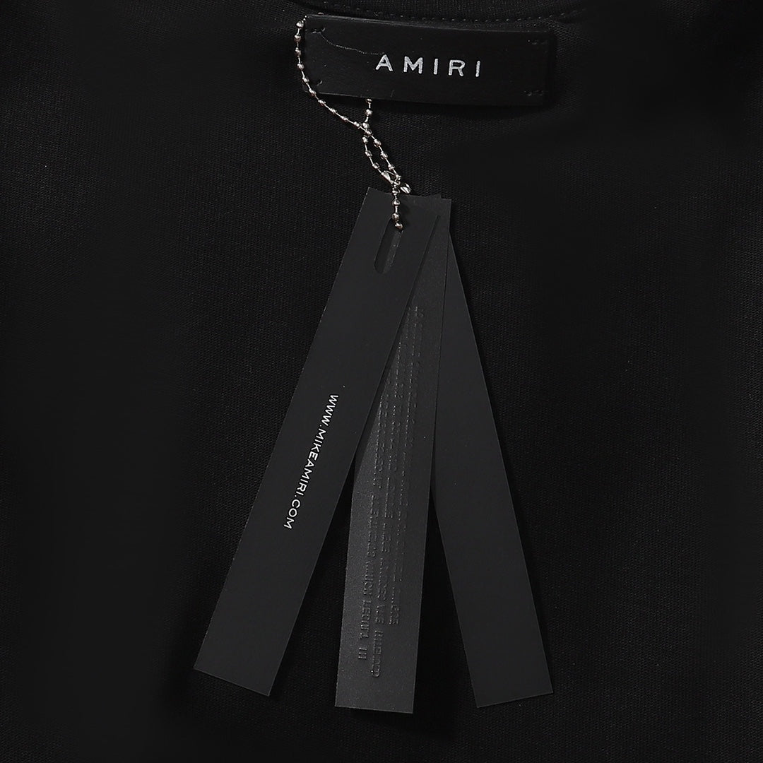 AMRI Black High Lion Skater T-Shirt