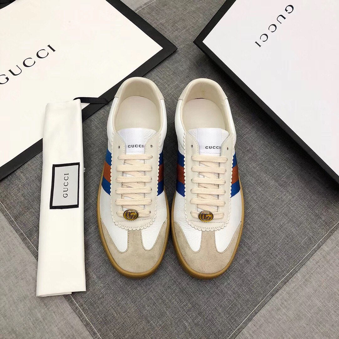 Gucci High-End Casual Leather Sneakers