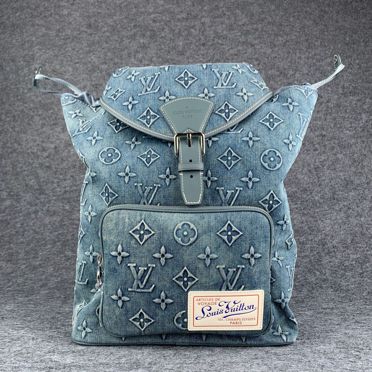 LV BACKPACK DENIM JACQUARD ‘BLUE’