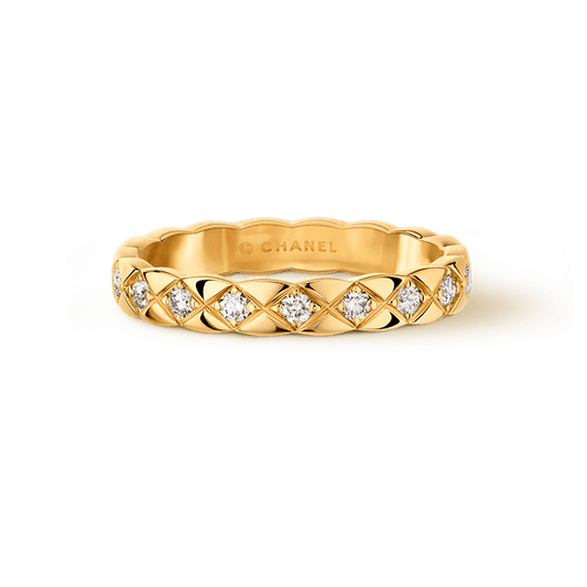 18K Chanel Coco Crush Mini Diamonds Ring