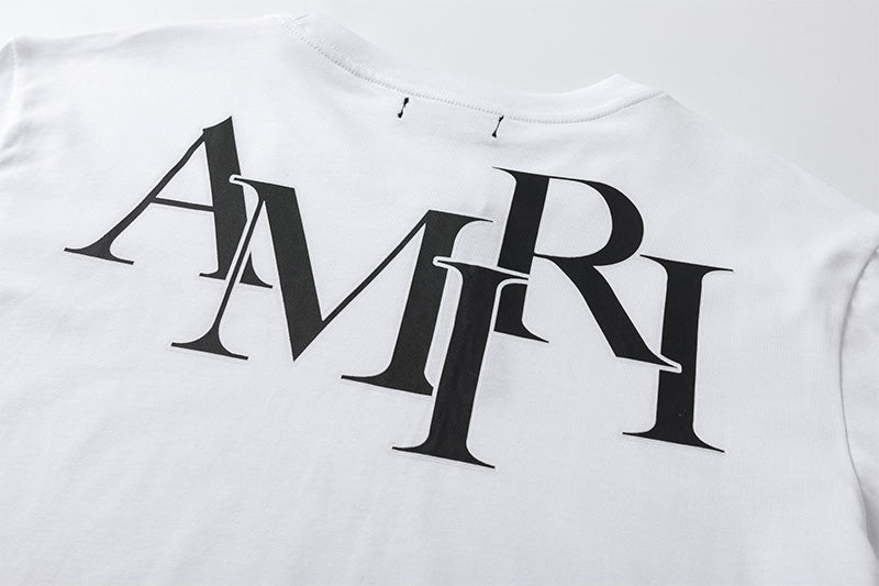 AMRI STAGGERED LOGO T-Shirts