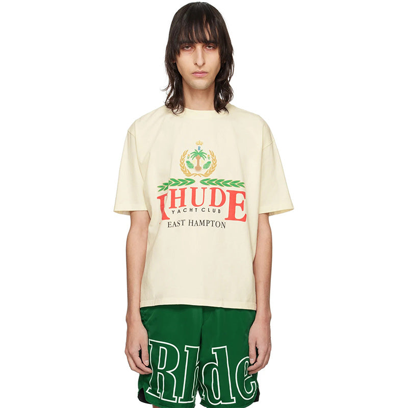 RHUDE East Hampton Crest T-Shirts