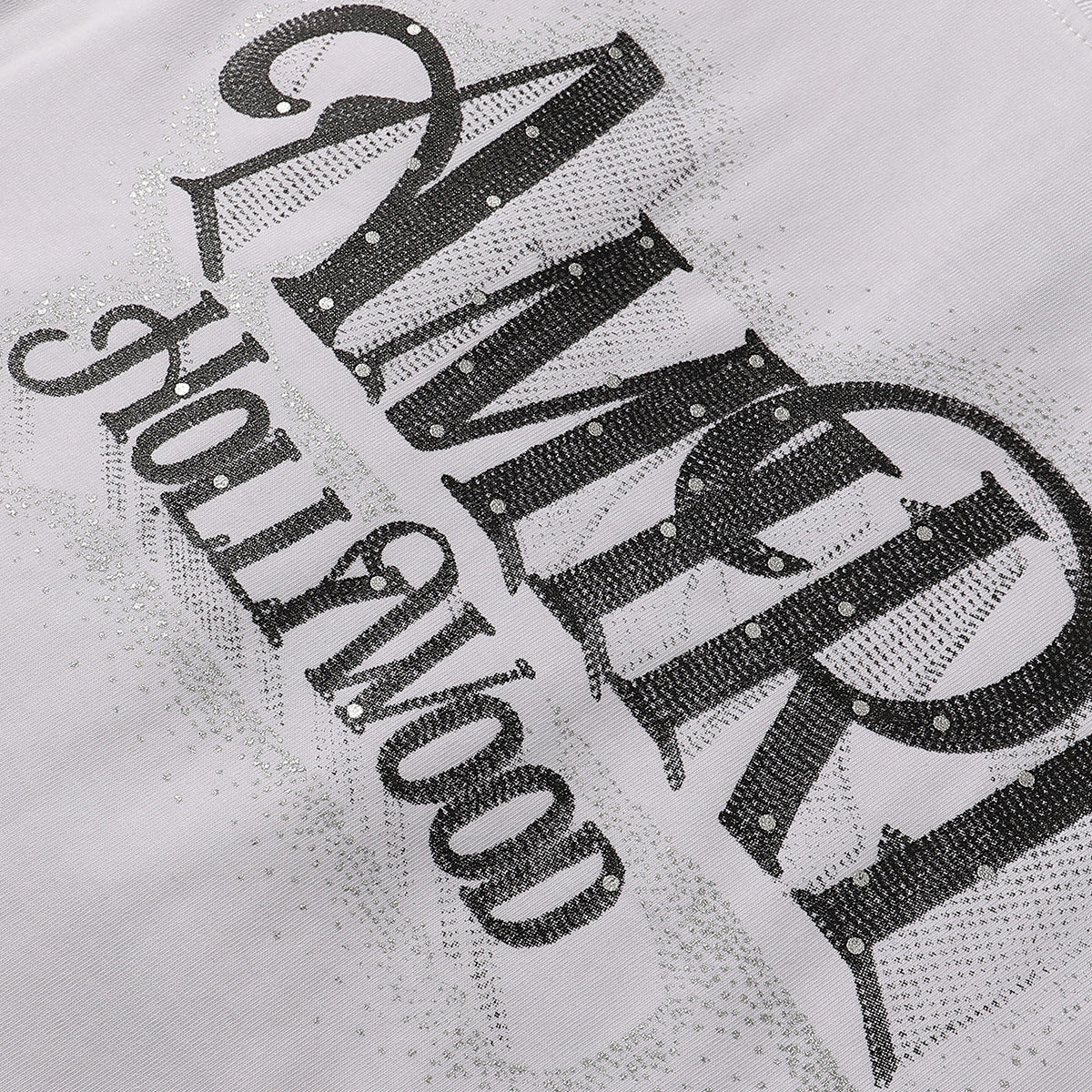 AMRI Logo crystal-embellished cotton T-shirt