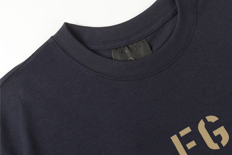 Fear Of God "FG" Logo Printd T-Shirts