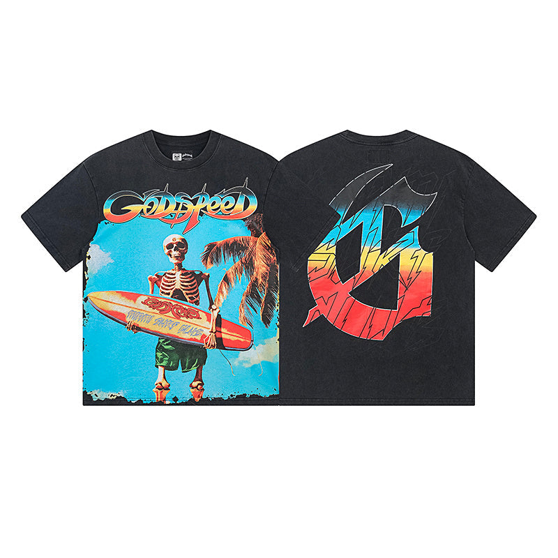 Godspeed Summer Hawaiian T-Shirts