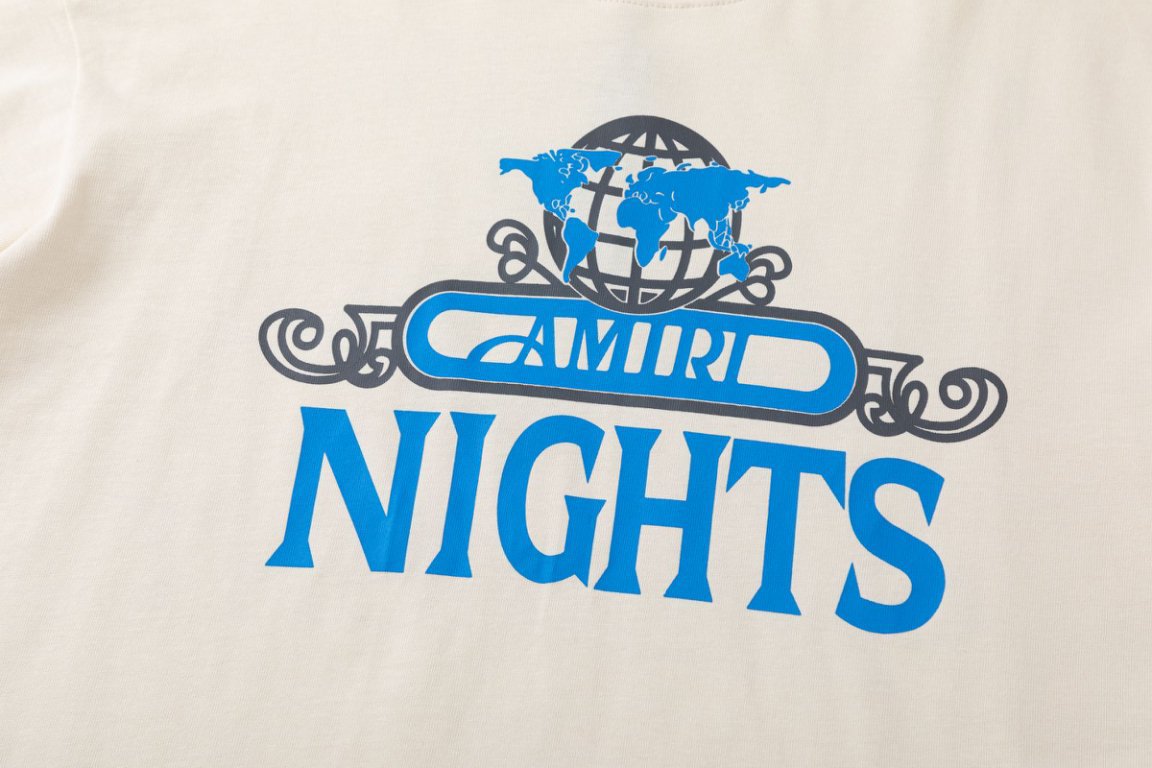AMRI Nights Cotton Crewneck T-Shirts