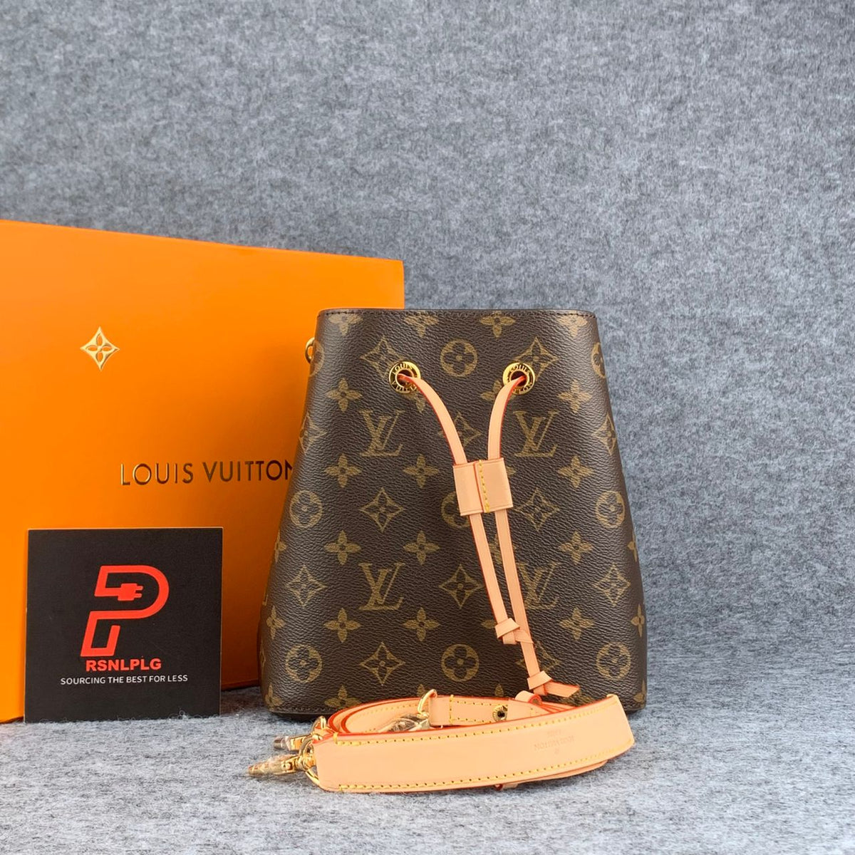 LV NéoNoé BB Monogram Canvas Bucket Bag