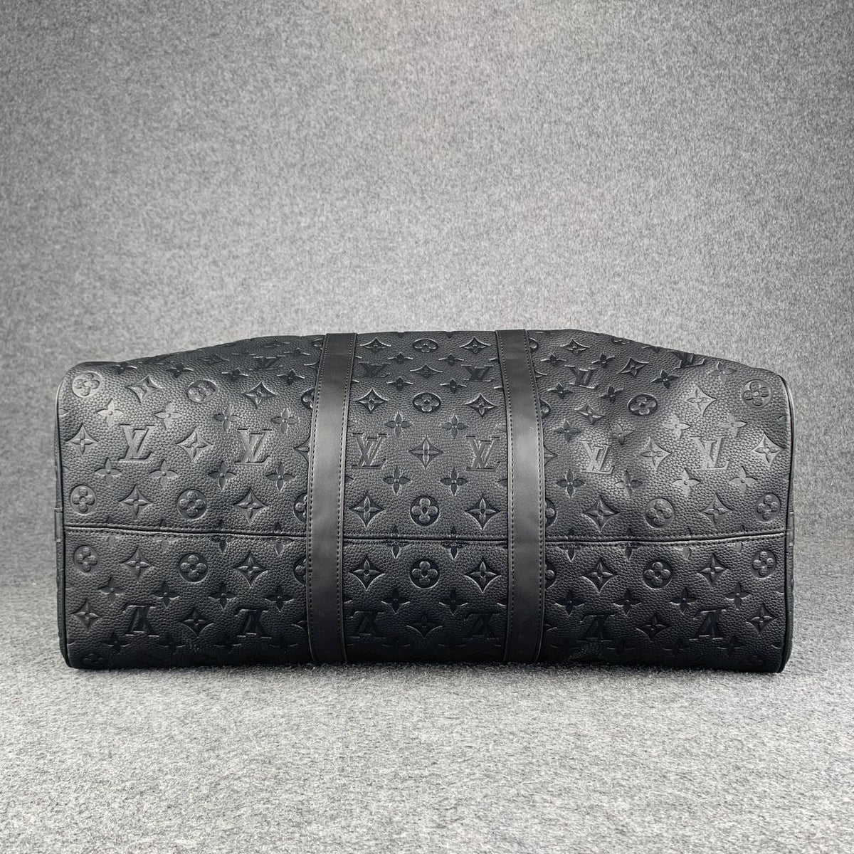 LV KEEPALL BANDOULIERE GRAPHITE 50 BLACk