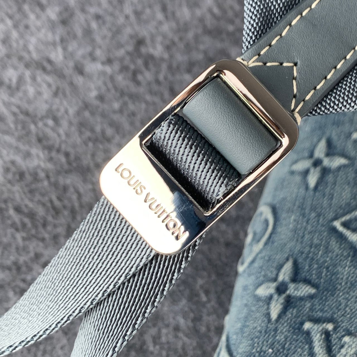 LV BACKPACK DENIM JACQUARD ‘BLUE’
