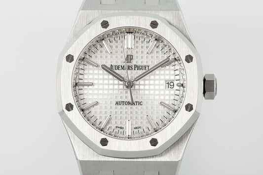 Royal Oak 15500ST Silver Dial