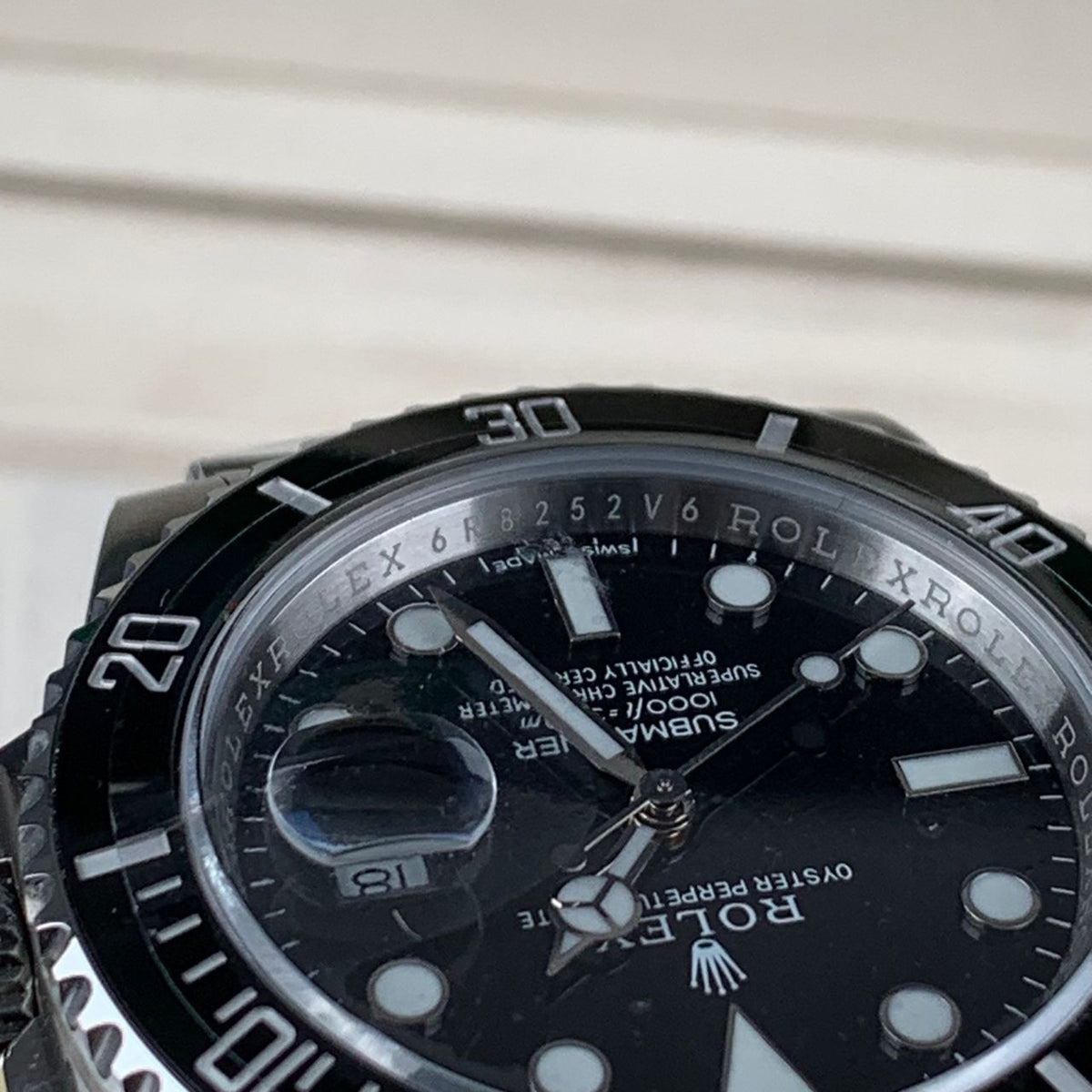 Black & Stainless Steel Sub 41MM Watch