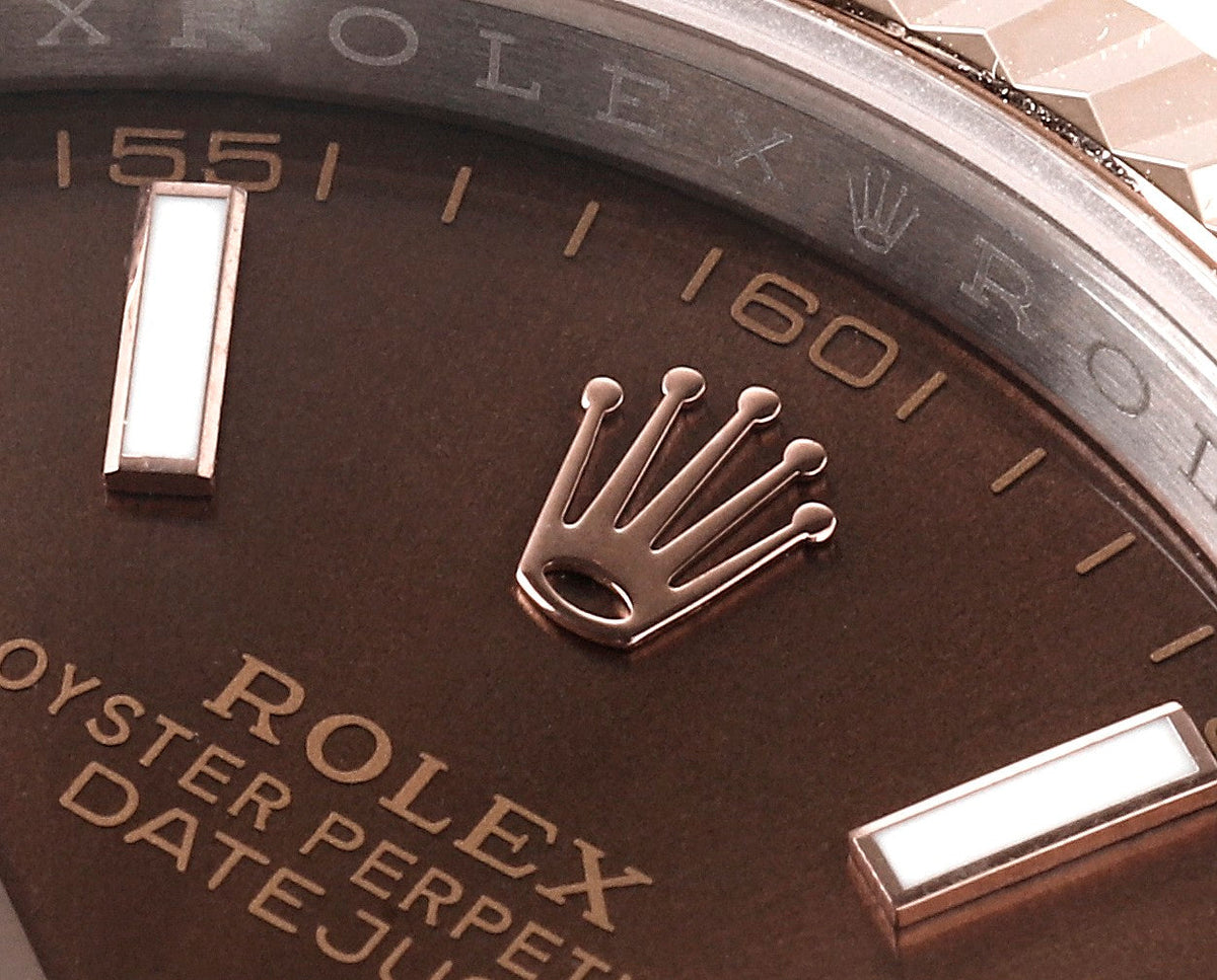 Chocolate & Rose Gold 41MM Watch