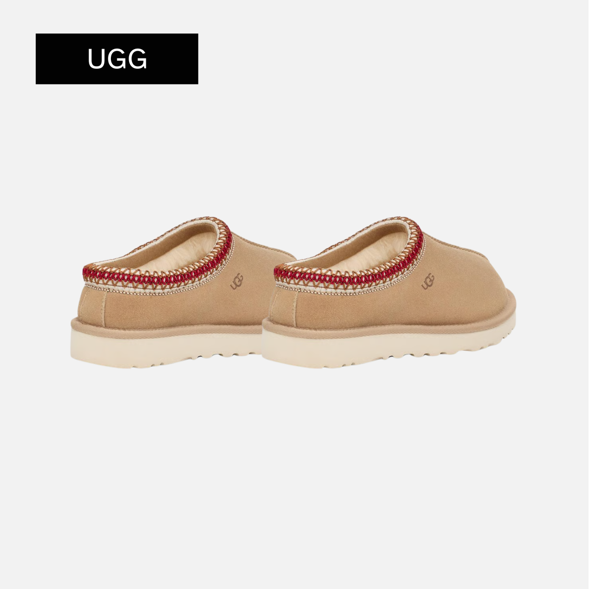 UGG Tasman Slipper Wmns 'Sand Dark Cherry'