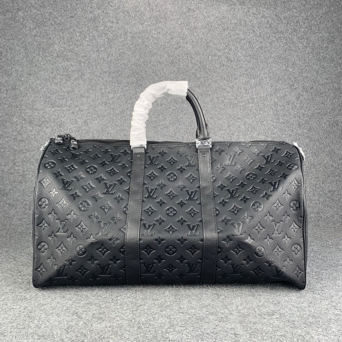 LV KEEPALL BANDOULIERE GRAPHITE 50 BLACk