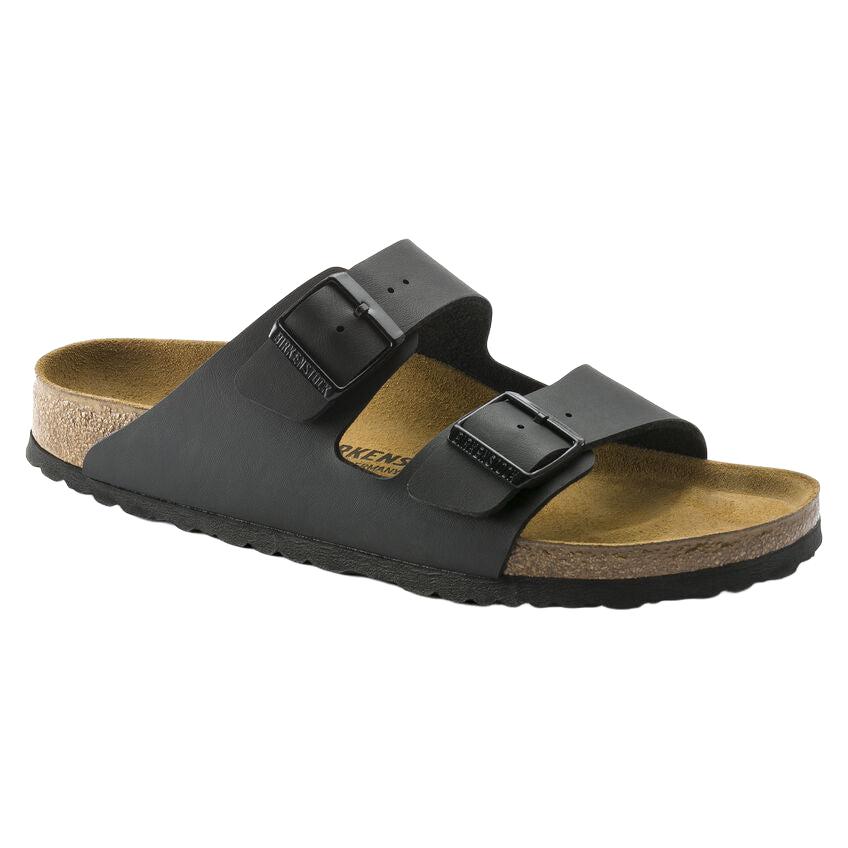 Birkenstock Arizona Birko-Flor Classic Footbed Sandal in Black