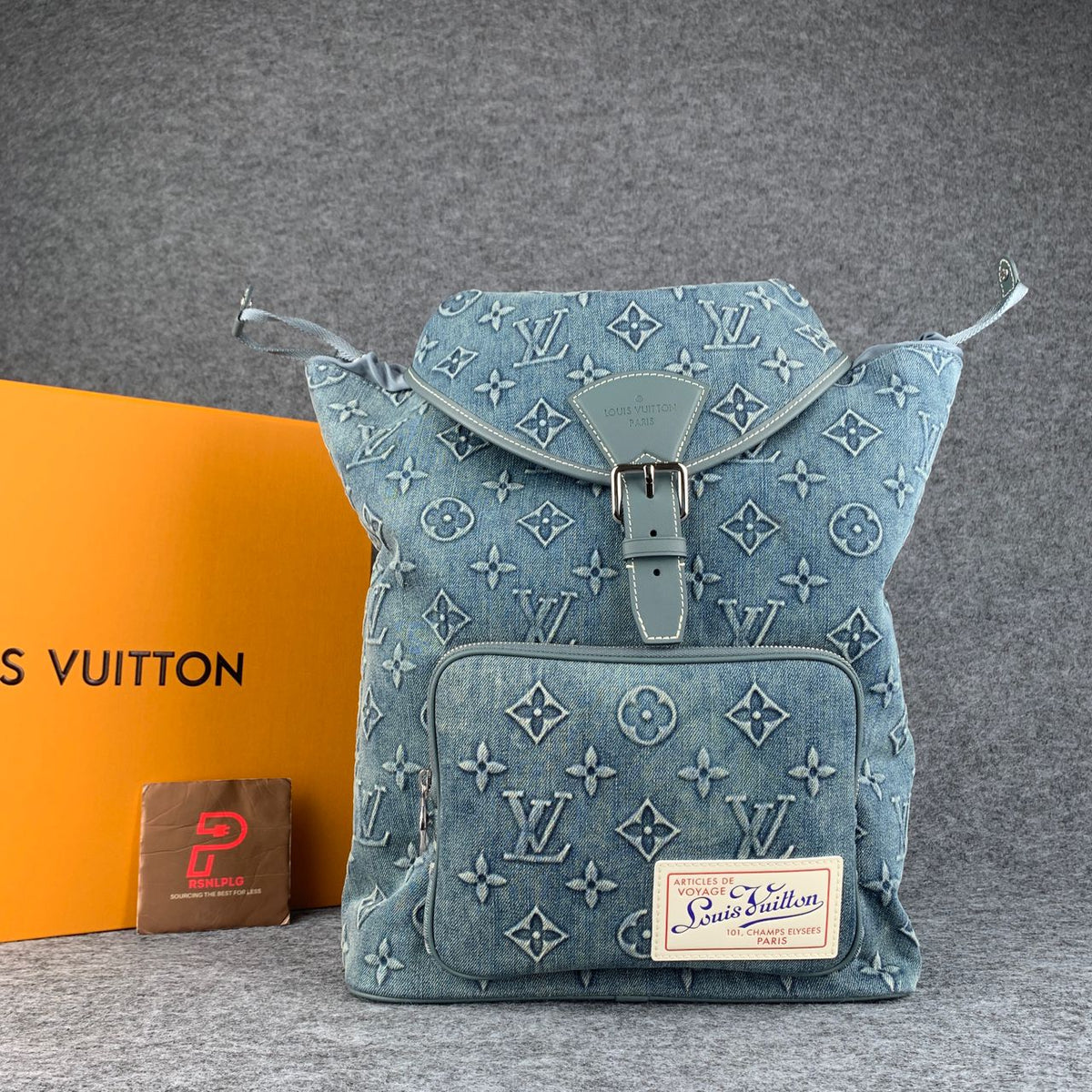 LV BACKPACK DENIM JACQUARD ‘BLUE’