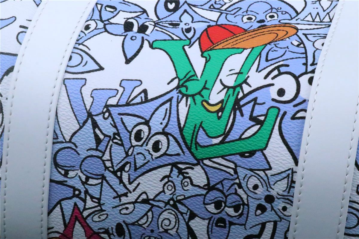 LV Keepall Bandouliére 50 Comics (M21863)