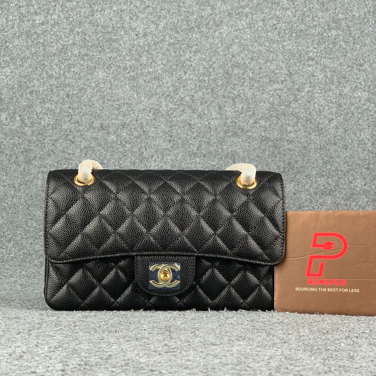 Chanel Small Classic Flap Bag Black Caviar