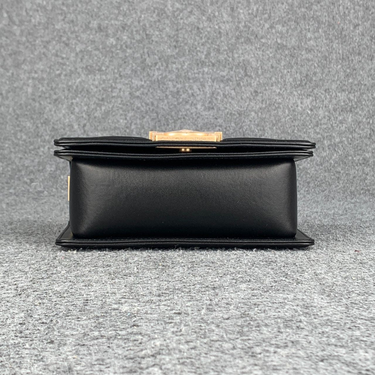 Chanel Boy Flap Diamond Quilted Small Bag Gold-Tone Black (2018)
