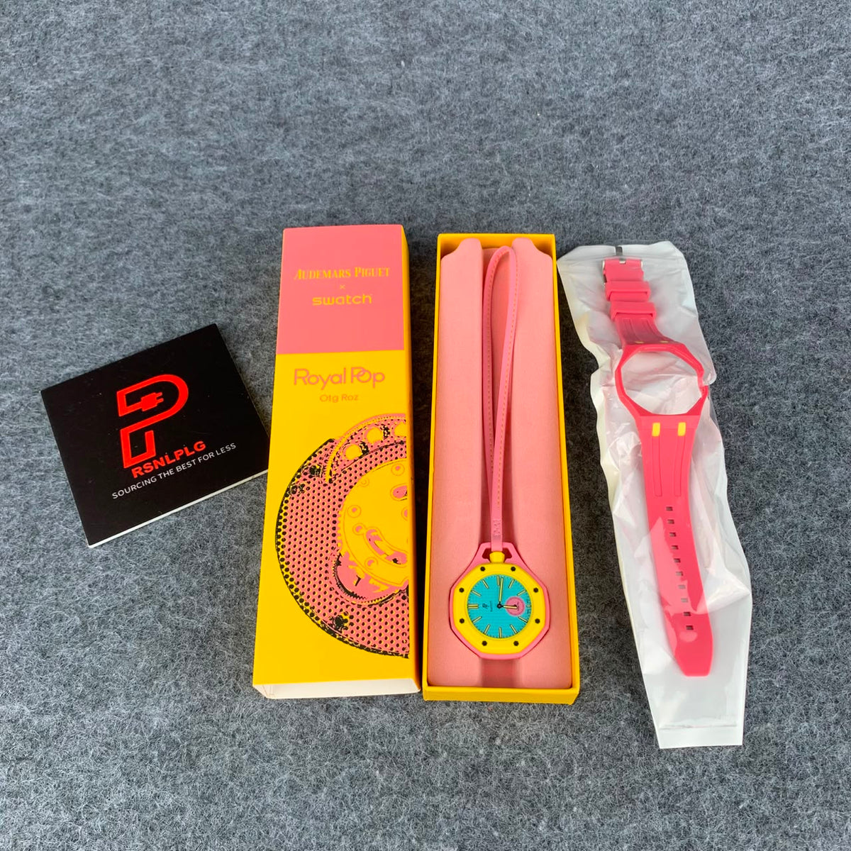 AP x Swatch Royal Pop ‘OTG ROZ’