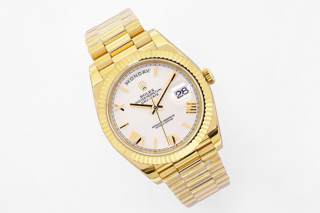 Yellow Gold & Silver 40MM Watch