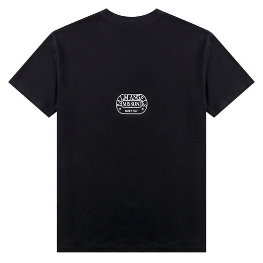 Palm Angel Melted Logo Heat Press Short Sleeve T-Shirt