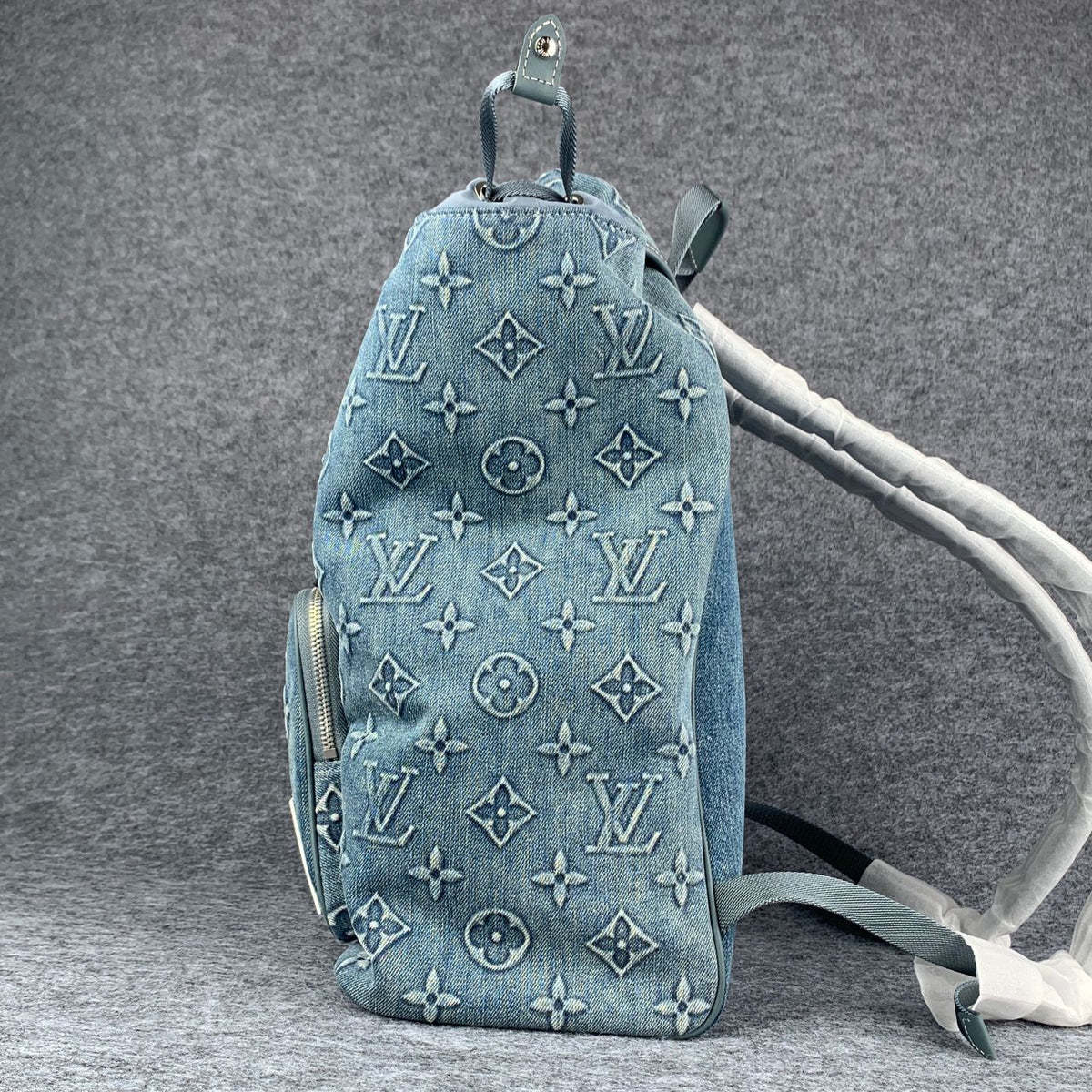 LV BACKPACK DENIM JACQUARD ‘BLUE’