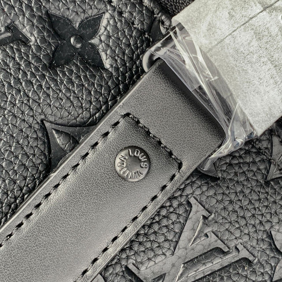 LV KEEPALL BANDOULIERE GRAPHITE 50 BLACk