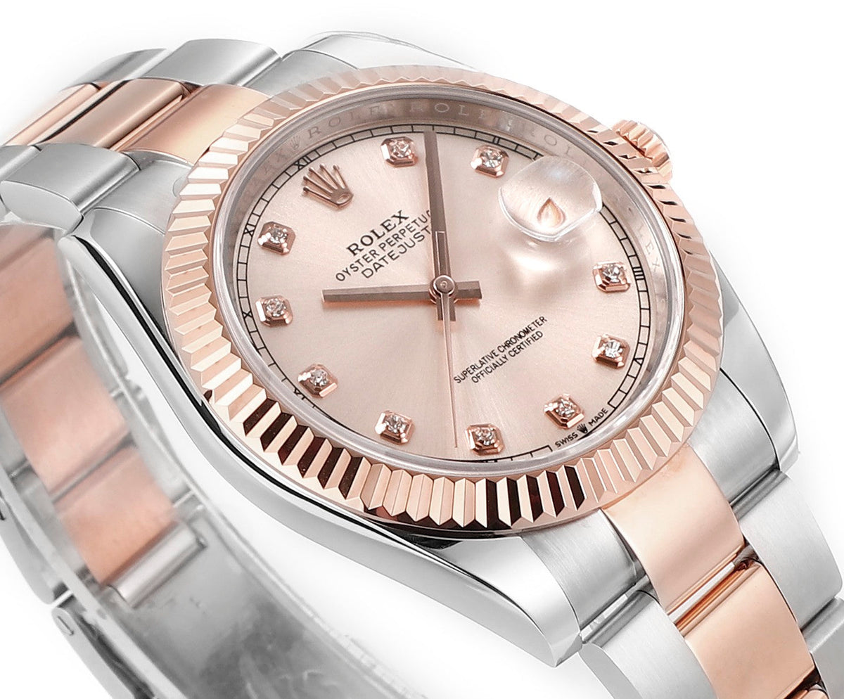 Pink Gold & Stainless Steel 41MM Watch