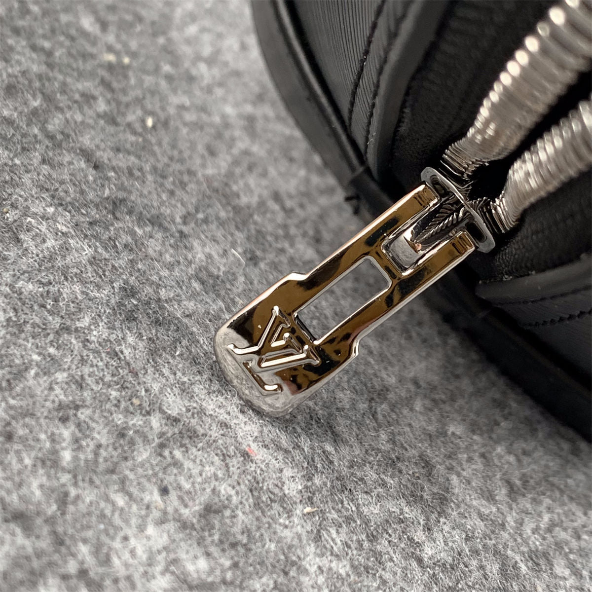LV Alma BB in Black Epi Leather
