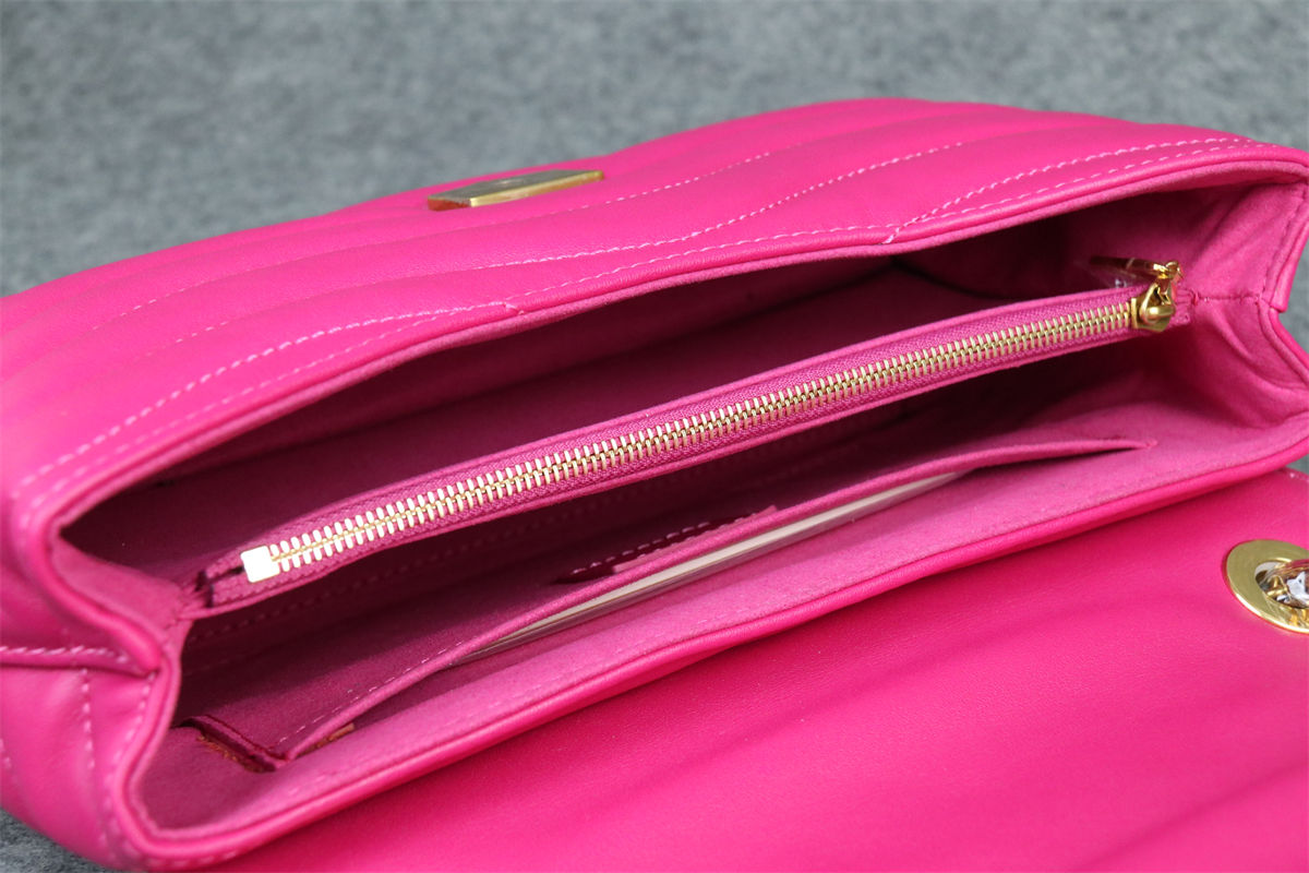 LV New Wave Chain Bag MM 'Pink'