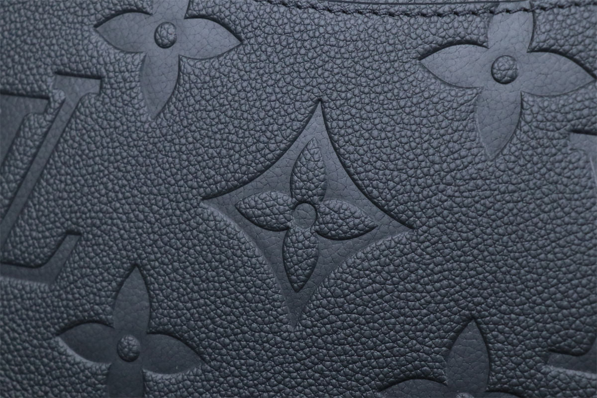 LV Diane 'Black Monogram Embossed Empreinte Cowhide Leather'