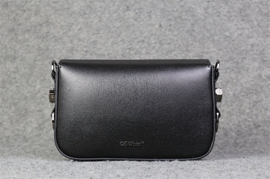 Off-White Diag Flap Crossbody Bag 'Black/White'.