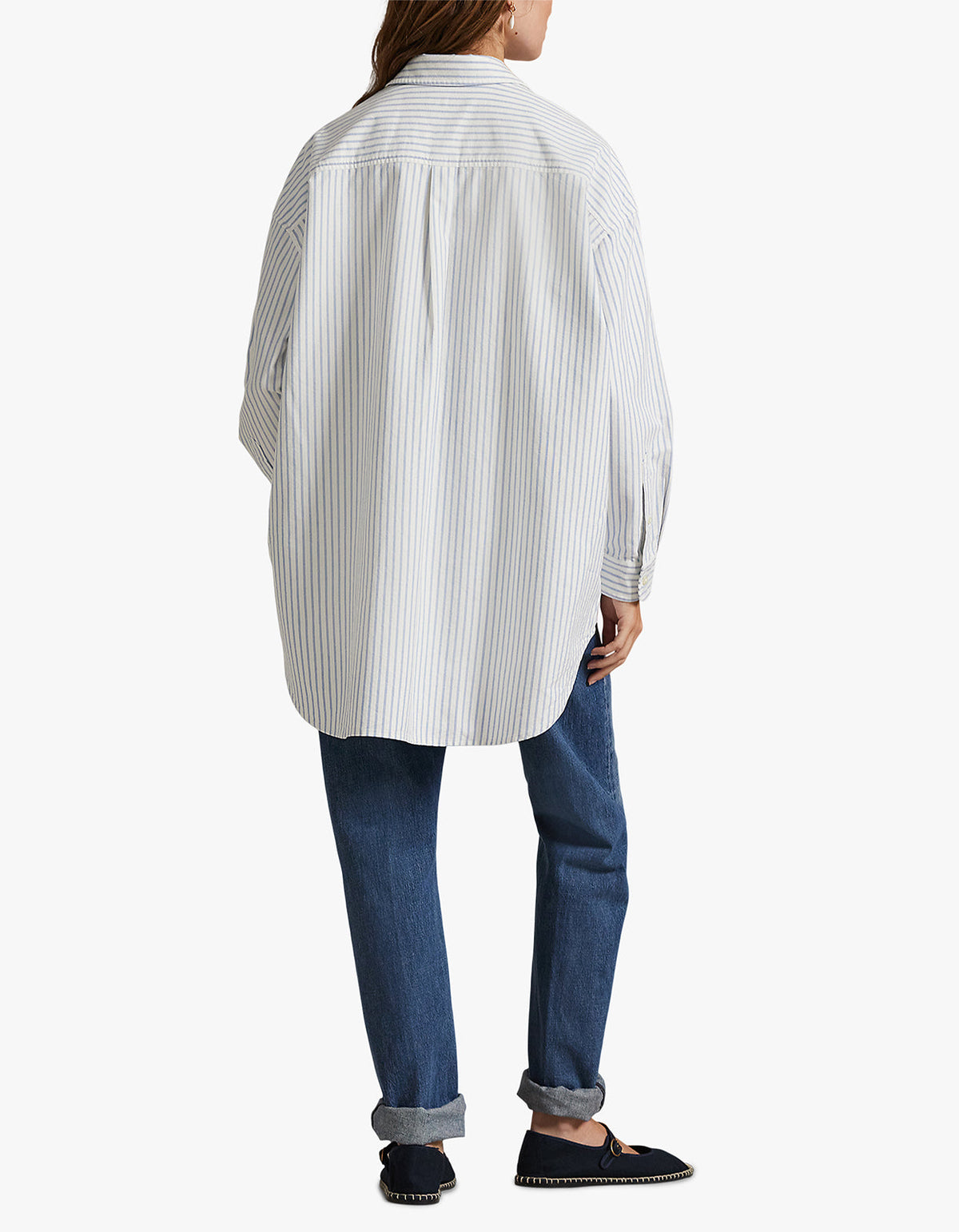 Woven Sport Shirt - White/Bsr Blue