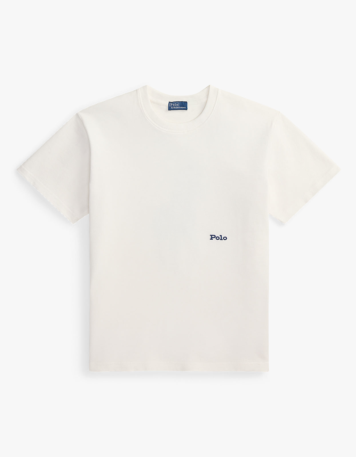 Big Pony Cotton Crewneck Tee - White
