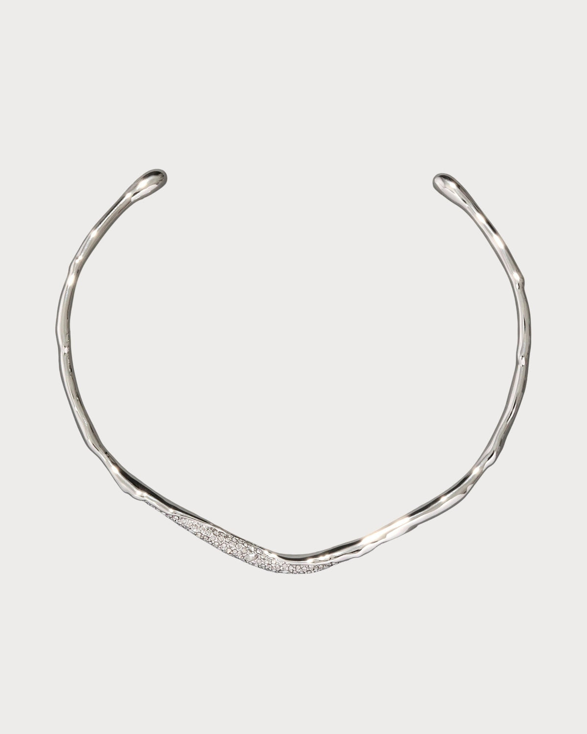 ALEXIS BITTAR Solanales Gold Crystal Skinny Collar(3 Colors)