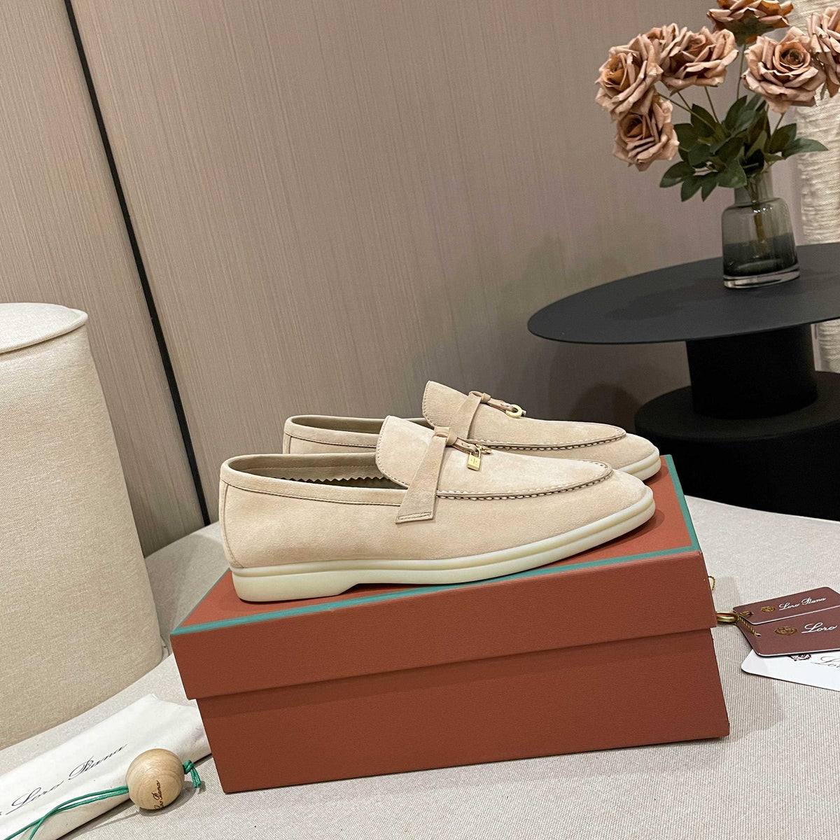 Loro Piana Summer Charms Walk Moccasin Loafers