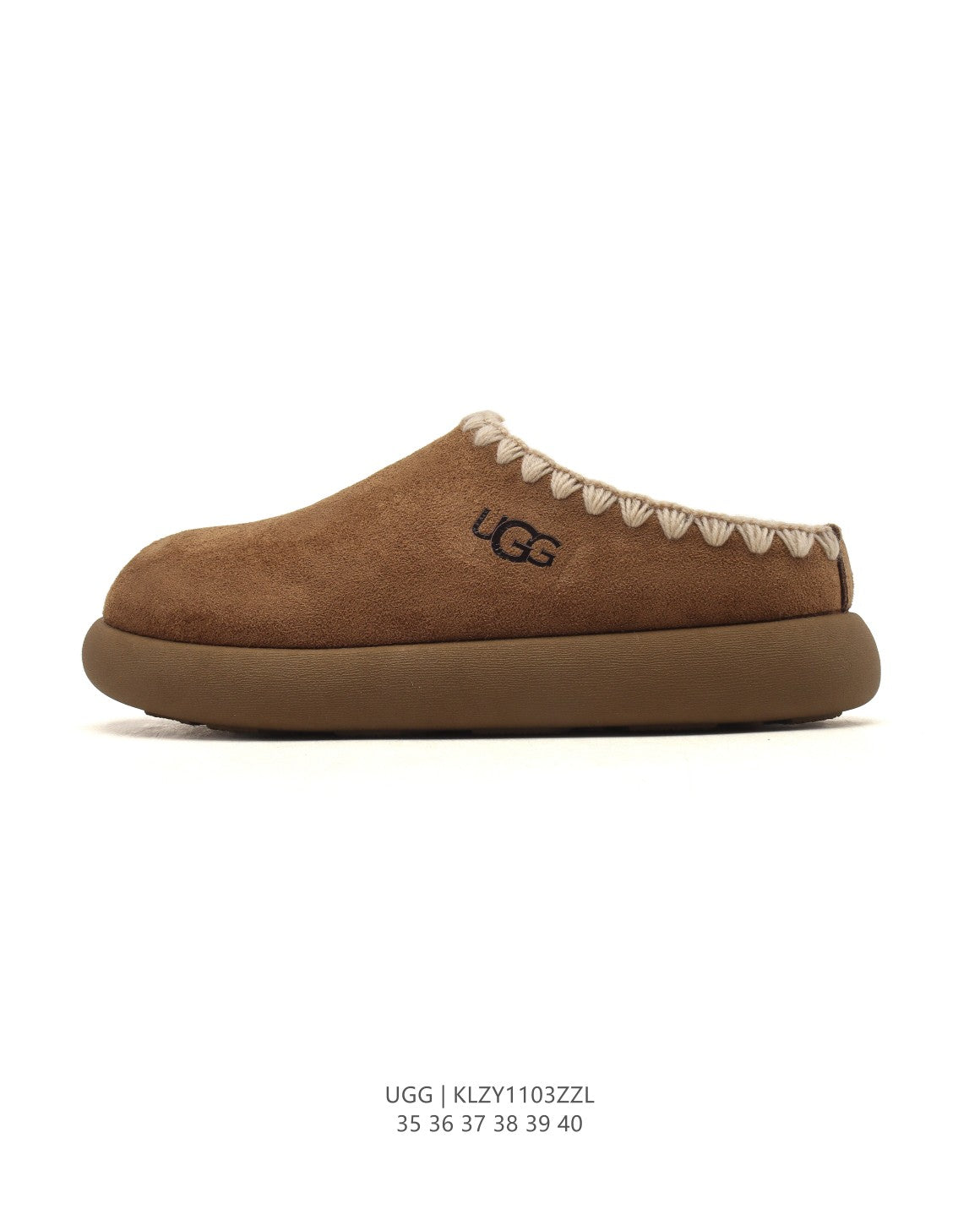 UGG Retro Color-Block Sheepskin Slippers – Autumn/Winter Collection