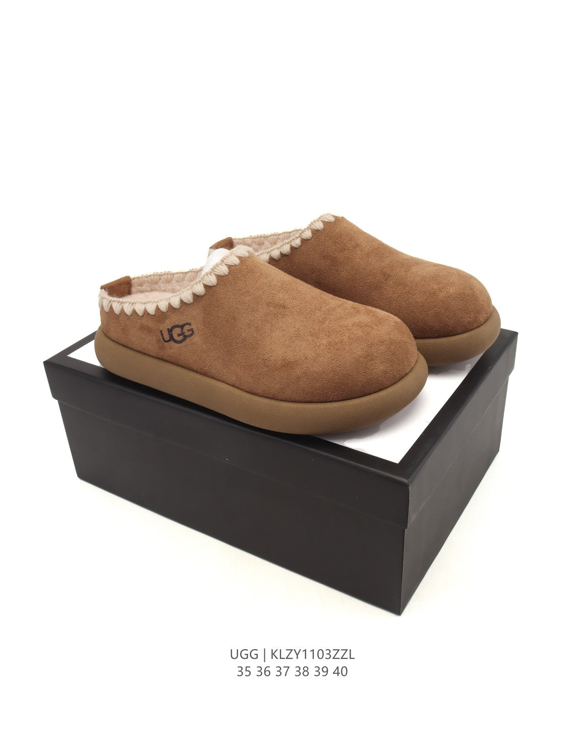 UGG Retro Color-Block Sheepskin Slippers – Autumn/Winter Collection