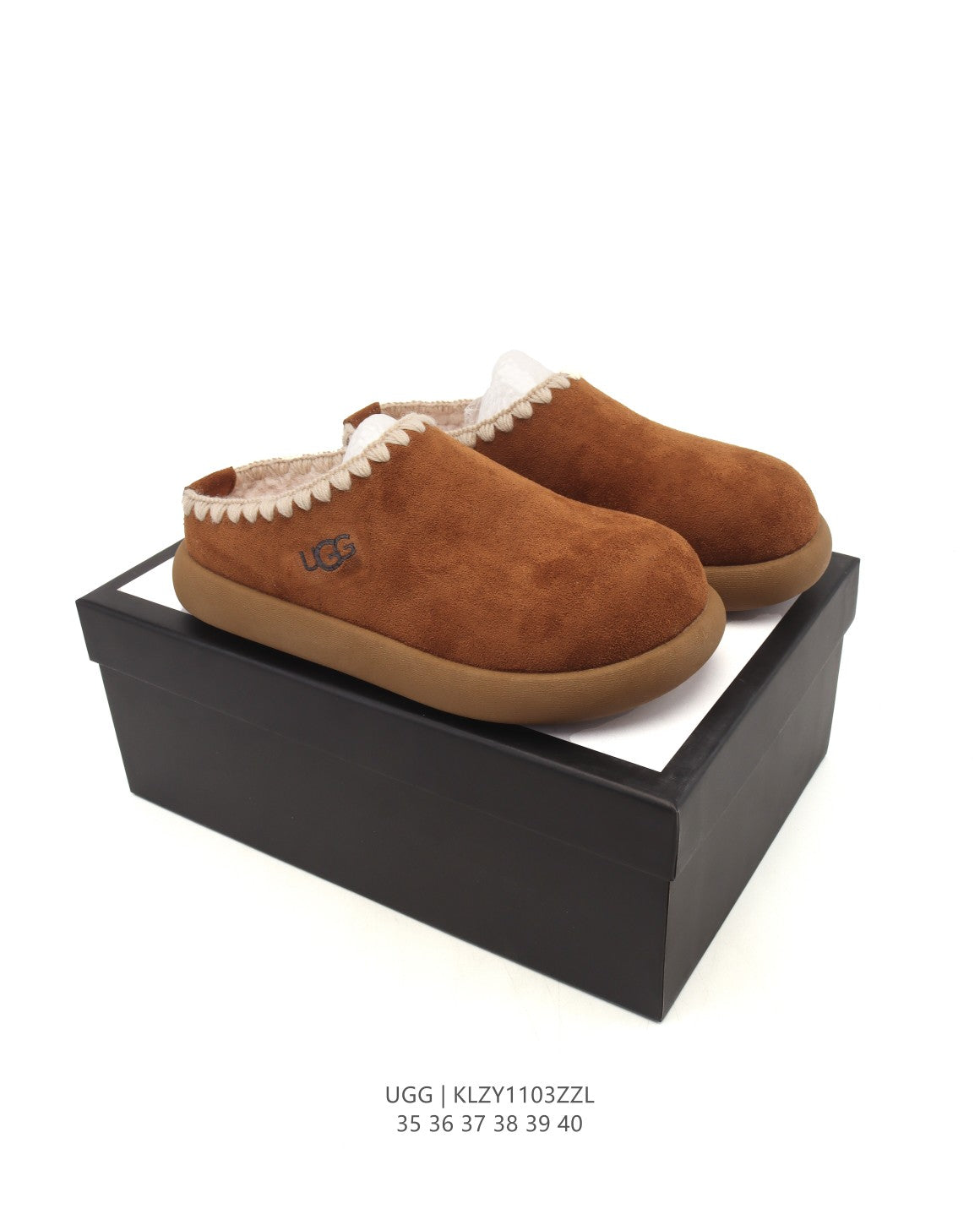 UGG Retro Color-Block Sheepskin Slippers – Autumn/Winter Collection
