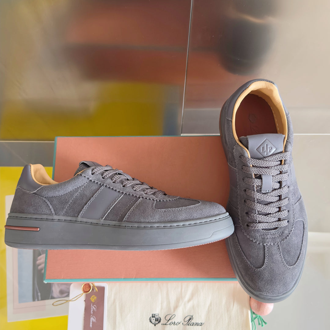 Loro Piana Newport Walk Thick Sole Sneakers
