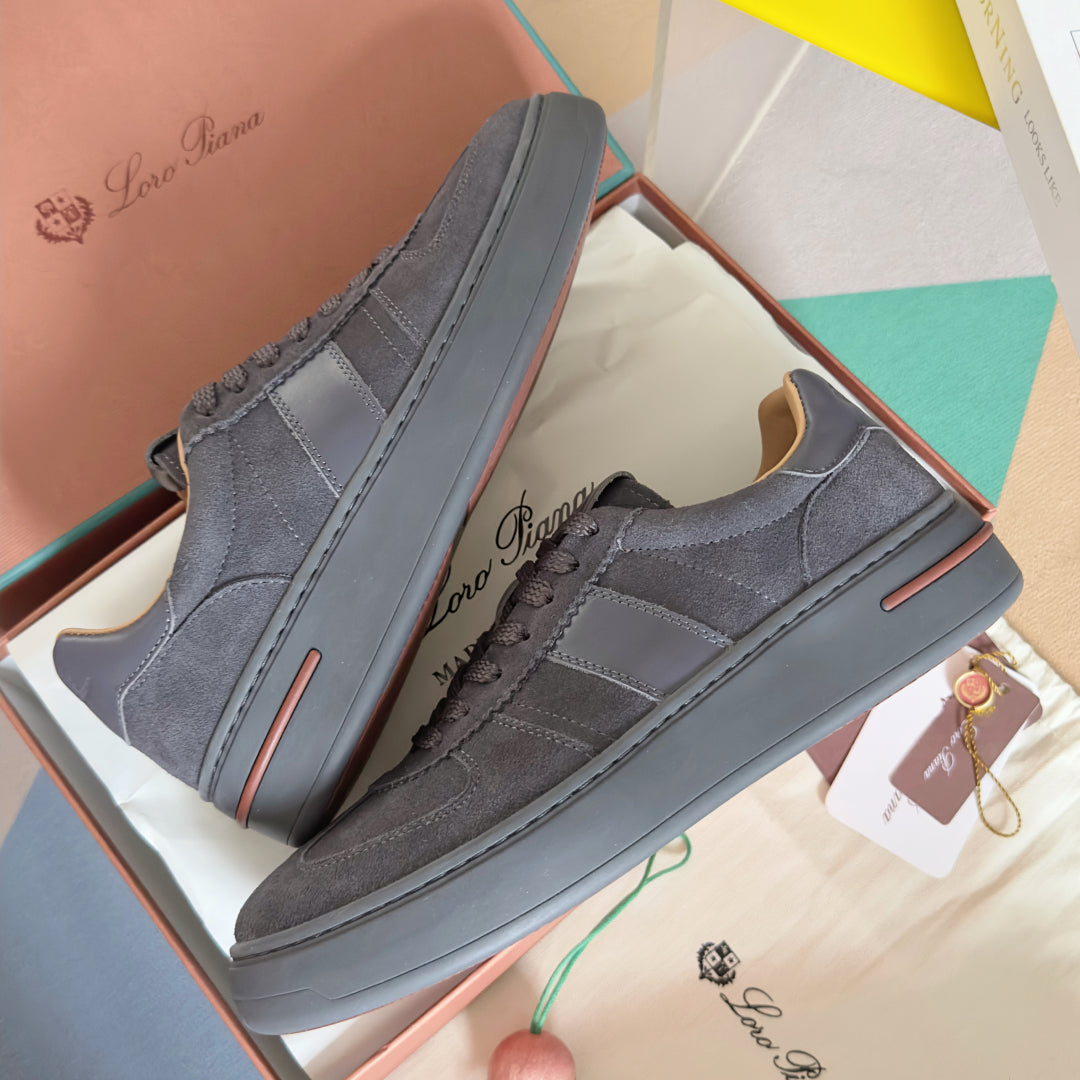 Loro Piana Newport Walk Thick Sole Sneakers