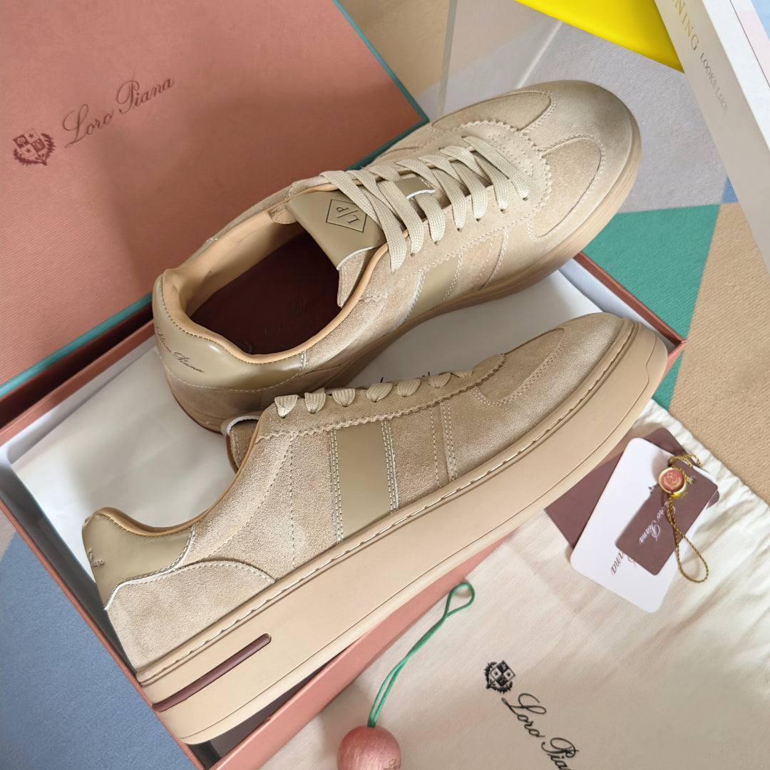 Loro Piana Newport Walk Thick Sole Sneakers