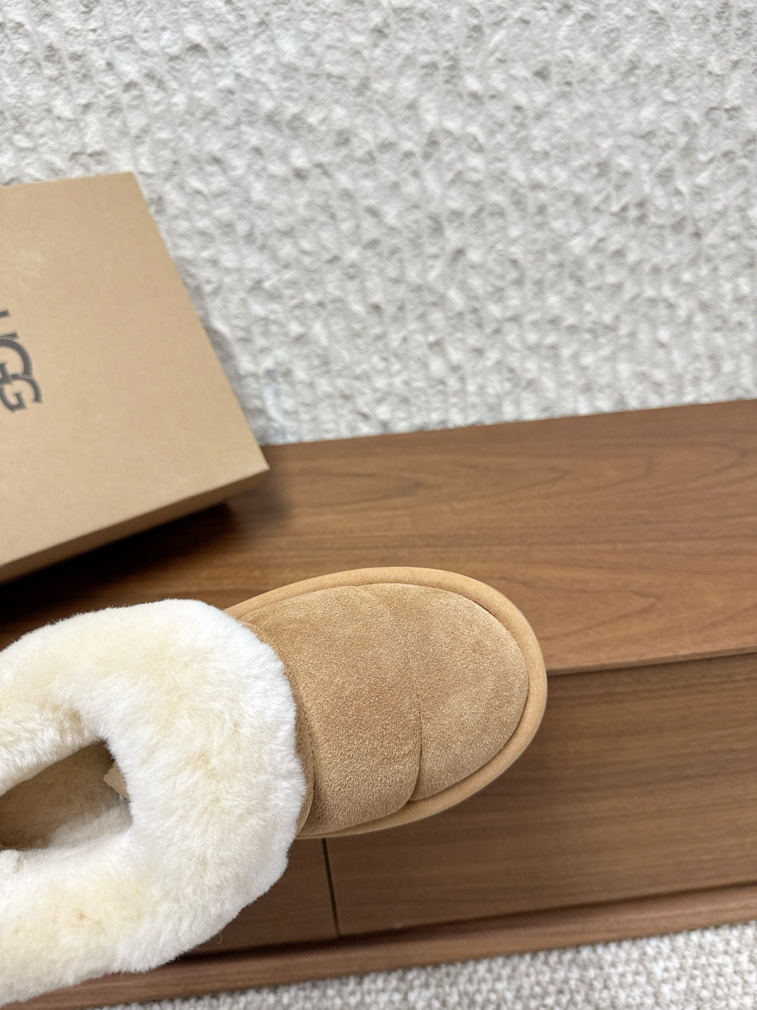 UGG Sheepskin Fur-Lined Slippers – Autumn/Winter Collection