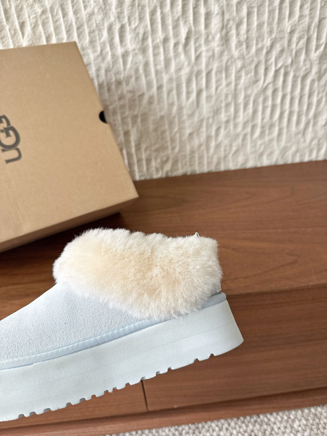 UGG Sheepskin Fur-Lined Slippers – Autumn/Winter Collection